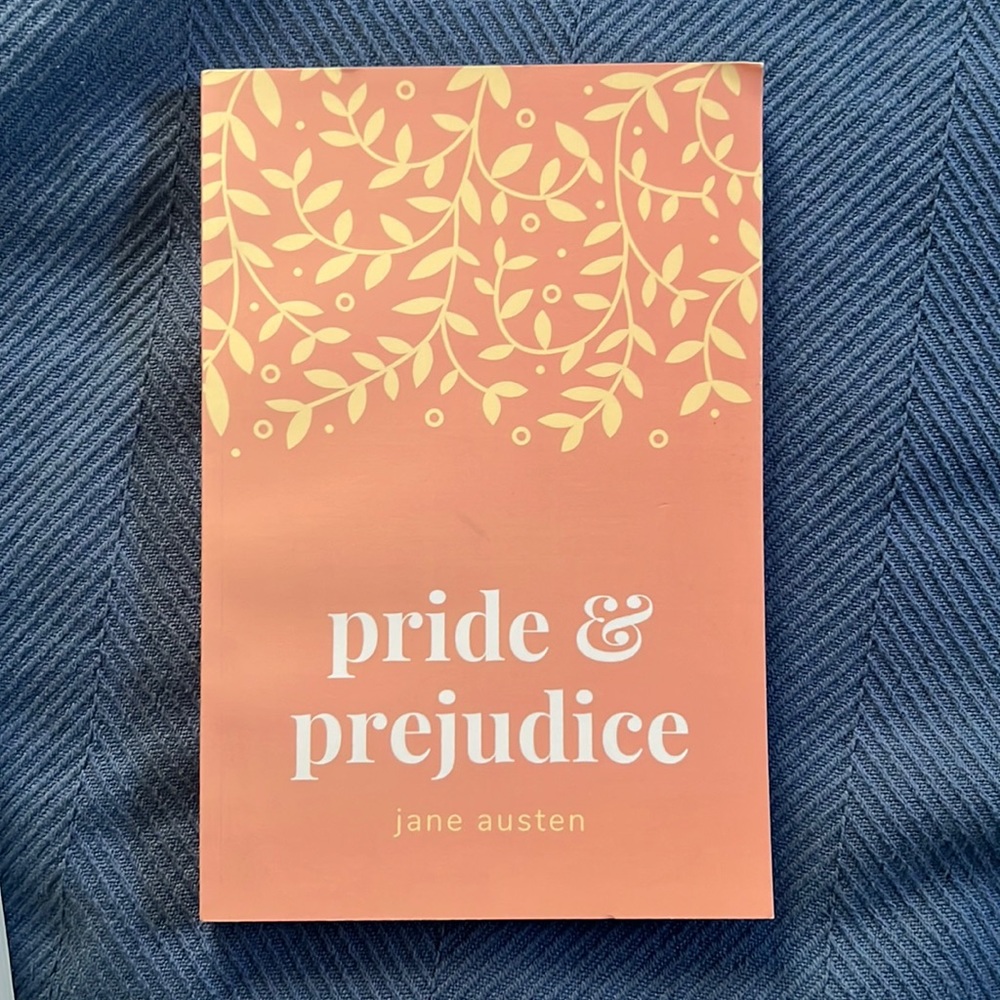 Pride and Prejudice by Jane Austen paper back book